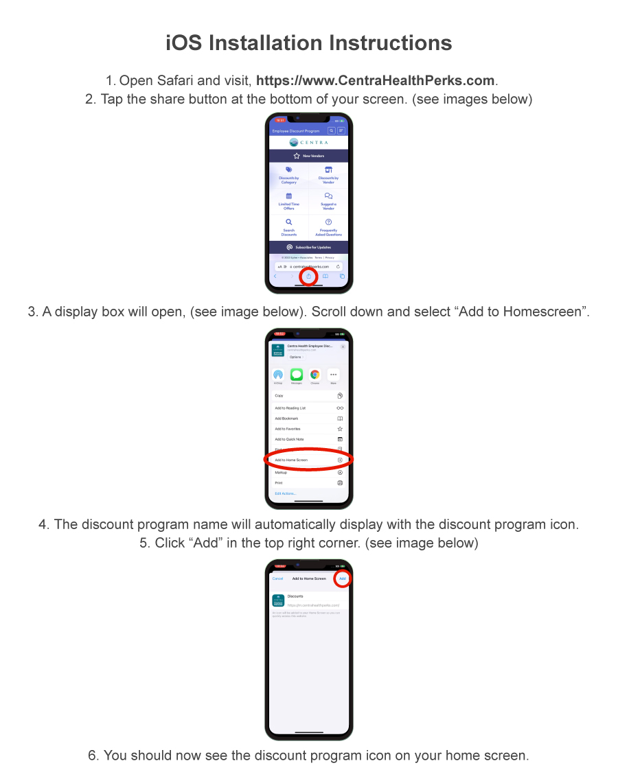 iOS Installation Instructions